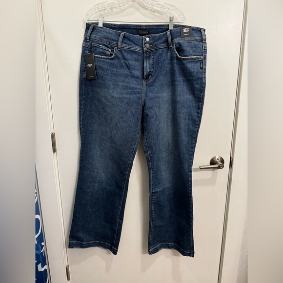 Silver jeans Suki curves fit mid rise trouser size 20/31 - Picture 2 of 5